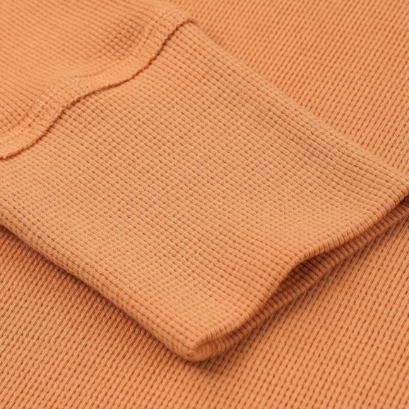 💜 New Ribbed Pretty Orange Top - Picture 5 of 8